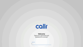What Thecallr.com website looked like in 2020 (3 years ago)