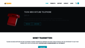 What Telongo.com website looked like in 2020 (3 years ago)