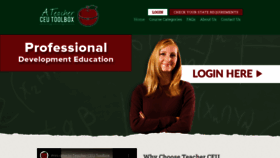 What Teacherceutoolbox.com website looked like in 2020 (3 years ago)