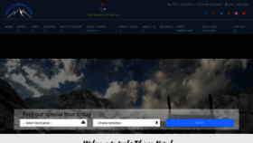 What Treksplannernepal.com website looked like in 2020 (3 years ago)
