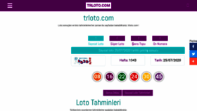 What Trloto.com website looked like in 2020 (3 years ago)
