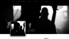 What Thehates.com website looked like in 2020 (5 years ago)