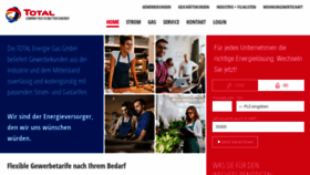What Teg.de website looked like in 2020 (3 years ago)