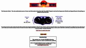 What Thrustssc.com website looked like in 2020 (3 years ago)