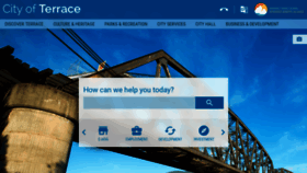 What Terrace.ca website looked like in 2020 (3 years ago)