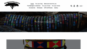 What Thekenyancollection.com website looked like in 2020 (3 years ago)