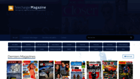 What Telecharge-magazine.org website looked like in 2020 (3 years ago)