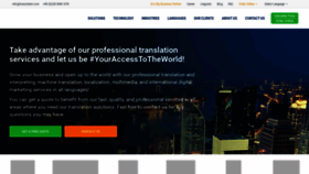 What Transistent.com website looked like in 2020 (3 years ago)
