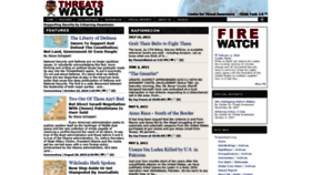 What Threatswatch.org website looked like in 2020 (3 years ago)