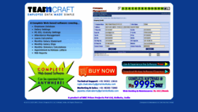 What Teamcraft.in website looked like in 2020 (3 years ago)