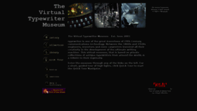 What Typewritermuseum.org website looked like in 2020 (3 years ago)