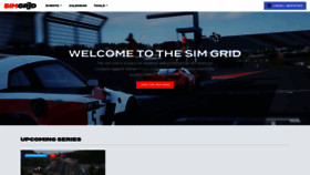 What Thesimgrid.com website looked like in 2020 (5 years ago)