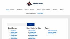 What Thefreshreads.com website looked like in 2020 (3 years ago)