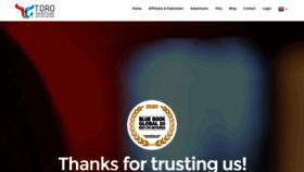 What Toroadvertising.com website looked like in 2020 (3 years ago)