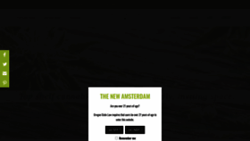 What Thenewamsterdam.com website looked like in 2020 (3 years ago)