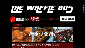 What Thewafflebus.com website looked like in 2020 (3 years ago)