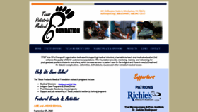 What Txpmf.org website looked like in 2020 (3 years ago)