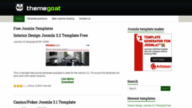 What Themegoat.com website looked like in 2020 (3 years ago)