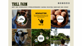 What Trillfarm.co.uk website looked like in 2020 (3 years ago)