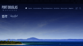 What Tourismportdouglas.com.au website looked like in 2020 (3 years ago)