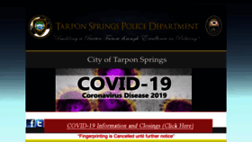 What Tspd.us website looked like in 2020 (3 years ago)