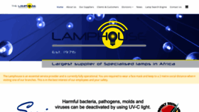 What Thelamphouse.co.za website looked like in 2020 (3 years ago)