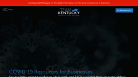 What Thinkkentucky.com website looked like in 2020 (3 years ago)