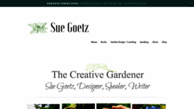 What Thecreativegardener.com website looked like in 2020 (3 years ago)
