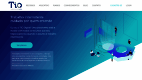 What Tio.digital website looked like in 2020 (3 years ago)