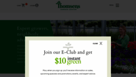 What Tgreenhouses.com website looked like in 2020 (3 years ago)