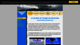 What Triangle-bermudes.com website looked like in 2020 (4 years ago)