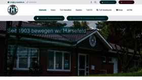 What Tus-harsefeld.de website looked like in 2020 (3 years ago)