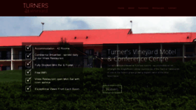 What Turnersmotel.com.au website looked like in 2020 (3 years ago)