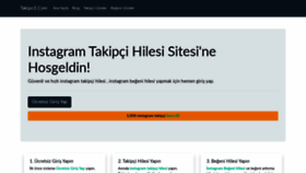 What Takipci1.com website looked like in 2020 (3 years ago)