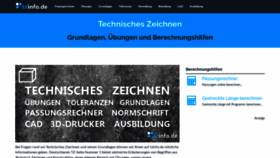 What Tzinfo.de website looked like in 2020 (3 years ago)