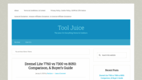 What Tooljuice.com website looked like in 2020 (3 years ago)
