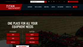 What Titanmachinery.com website looked like in 2020 (3 years ago)