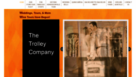 What Thetrolleycompany.com website looked like in 2020 (3 years ago)