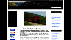 What Tiogacountypa.us website looked like in 2020 (3 years ago)