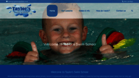 What Taylorsswimschool.co.uk website looked like in 2020 (3 years ago)