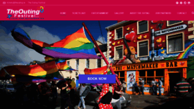 What Theouting.ie website looked like in 2020 (6 years ago)
