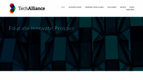 What Technology-alliance.com website looked like in 2020 (3 years ago)