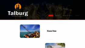 What Talburg.com website looked like in 2020 (3 years ago)