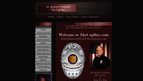 What Thecopdoc.com website looked like in 2020 (3 years ago)