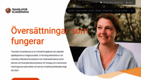 What Translator-scandinavia.se website looked like in 2020 (3 years ago)