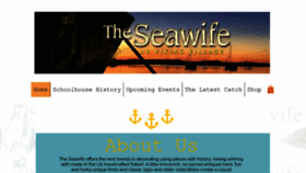 What Theseawife.com website looked like in 2020 (3 years ago)