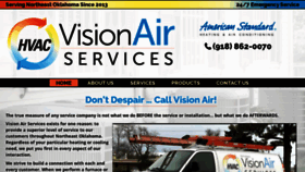 What Tulsa-hvac.com website looked like in 2020 (3 years ago)
