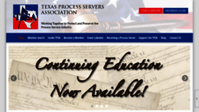 What Texasprocess.org website looked like in 2020 (3 years ago)