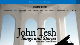 What Teshmusic.com website looked like in 2020 (3 years ago)