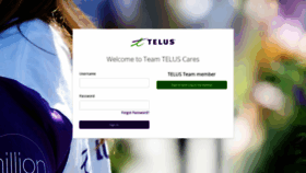 What Telus.benevity.org website looked like in 2020 (3 years ago)